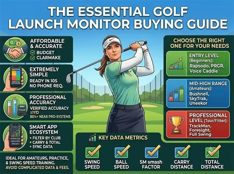 How To Choose A Suitable Golf Launch Monitor