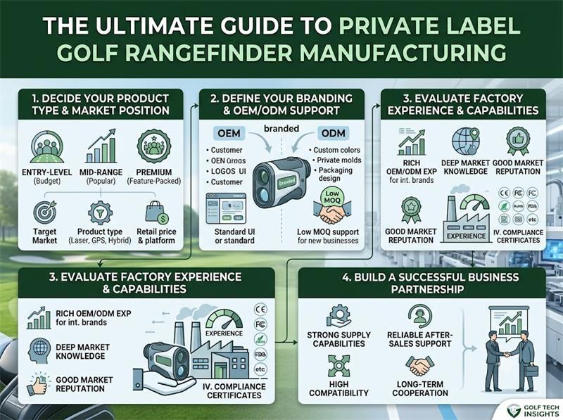 How to Choose a Golf Rangefinder Manufacturer (Complete OEM & Private Label Guide)
