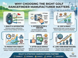 Why Choosing the Right Golf Rangefinder Manufacturer Matters