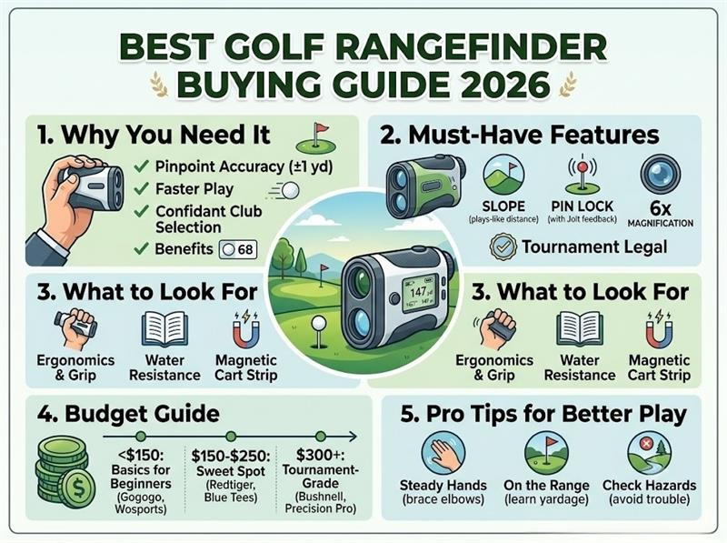 How to Choose the Best Golf Rangefinder in 2026: The Ultimate Buying Guide