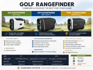 🏌️ Golf Rangefinder Product Strategy by Price Tier ($49 / $99 / $199+)