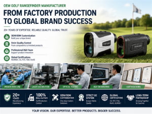 OEM Golf Rangefinder Manufacturer: From Factory Production to Global Brand Success